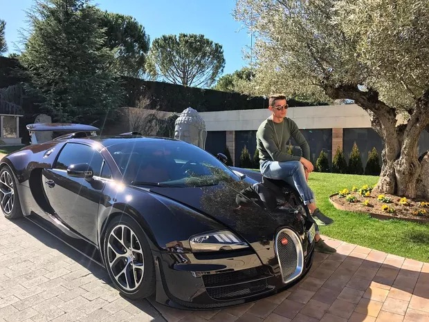 Bugatti Veyron Grand Sport Vitesse de Cristiano Ronaldo