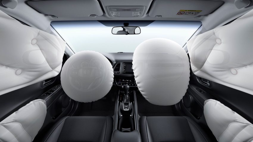airbags diversos na frente