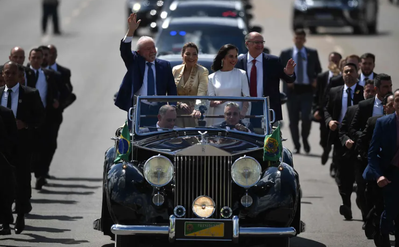 Rolls-Royce presidencial brasileiro posse de Lula