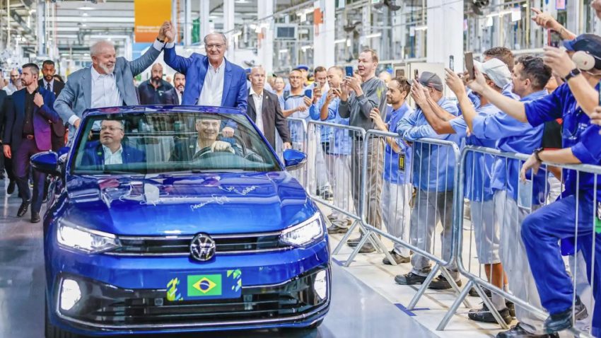 presidente lula visita fábrica da volkswagen